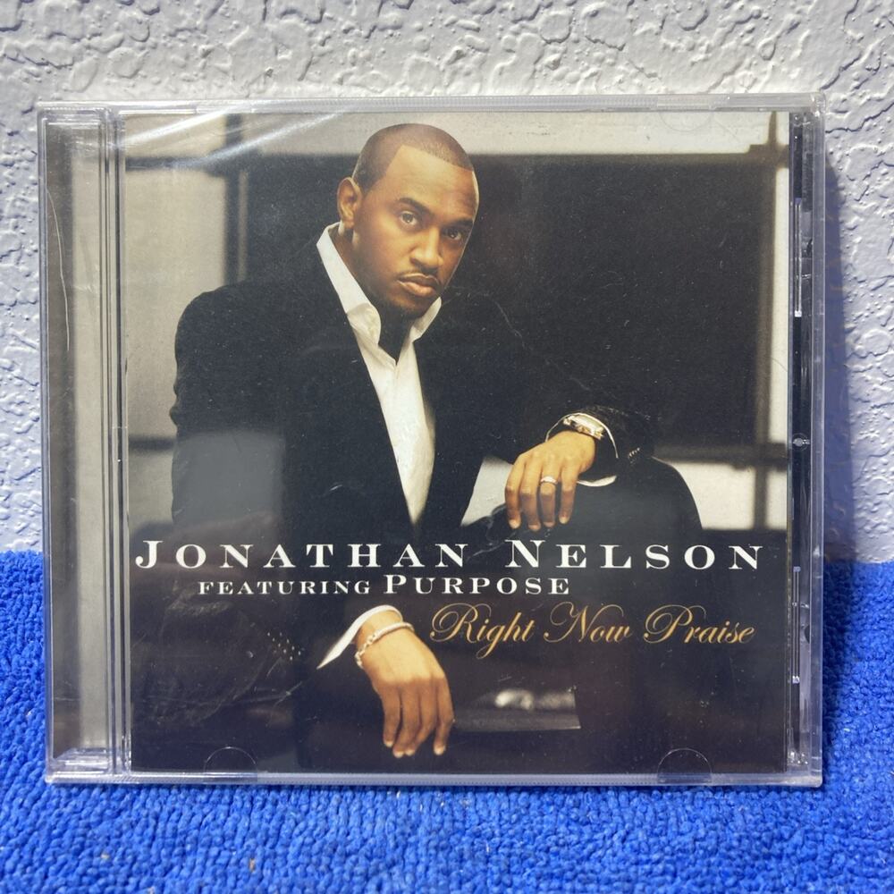 Jonathan Nelson Featuring Purpose - Right Now Praise CD *RARE* 2008 Integrity